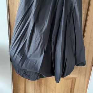 Staud long pouf skirt